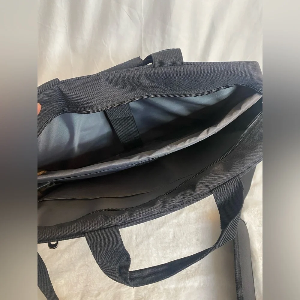 Golden Pacific black laptop bag